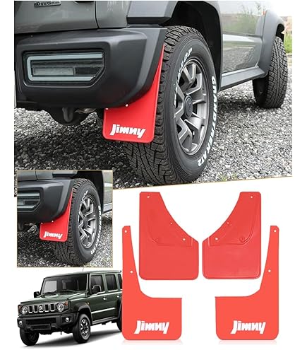 Amazon | JB64 新型 ジムニー マッド フラップ ブラック 1台分